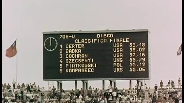 Al Oerter - 4 time Olympic Gold Medalist in the Discus смотреть онлайн
