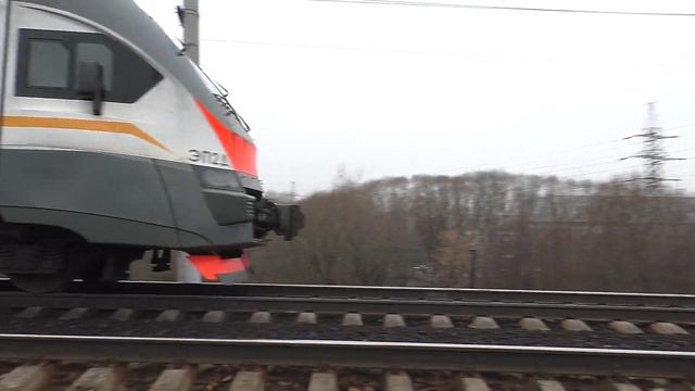 Электропоезд ЭП2Д-0048 "ЦППК" (ТЧ-3) пригородный поезд №6418/6417 Дедовск - Щербинка. смотреть онлайн