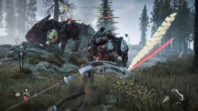 A TEAR DROPPING MOMENT - Horizon Zero Dawn - First Behemoth encounter смотреть онлайн