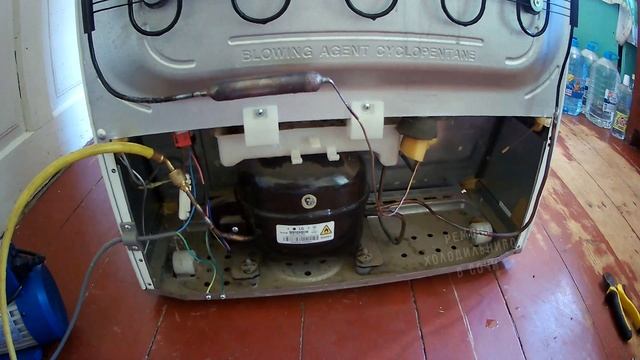 Ремонт холодильника LG GA-419UBA, не холодит. смотреть онлайн