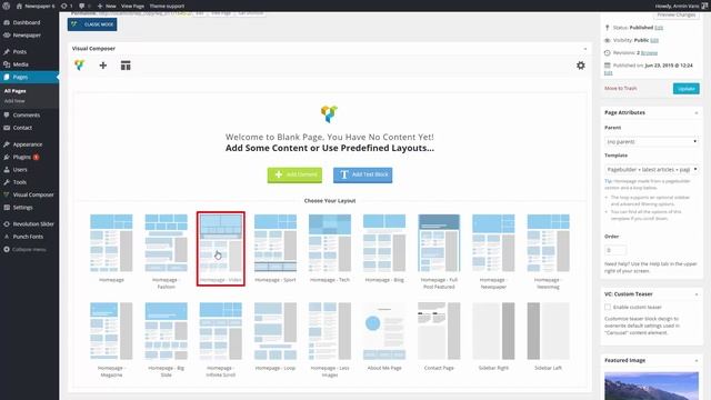 Newspaper 6 Tutorial - How to build a homepage смотреть онлайн