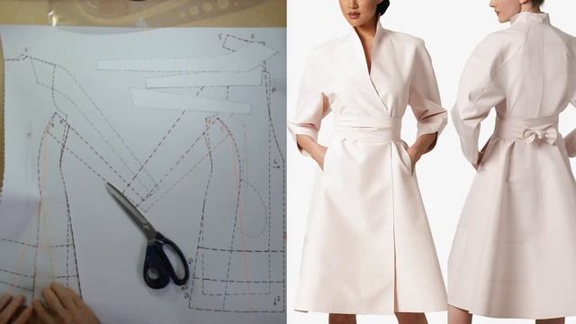 моделируем платье Modelado De Vestido #курсыкройкиишитья #diseño