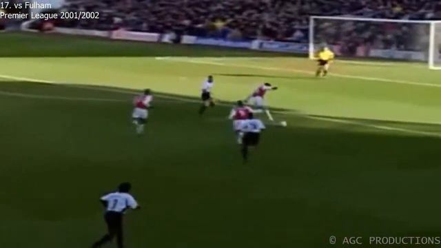 Patrick Vieira's 33 goals for Arsenal FC смотреть онлайн