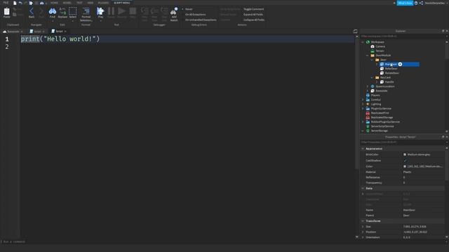 ROBLOX STUDIO | How to make a KeyCard ProximityPrompt Door [TweenService!] смотреть онлайн