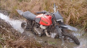 Offroad Покатушки на Иж Планета 5 и Минск X 250 по полям лесам, оврагам и колеям-продолжение заезда.