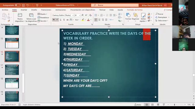 Ingles Corporativo-Videoconference #10 Simple present practice daily routines. смотреть онлайн