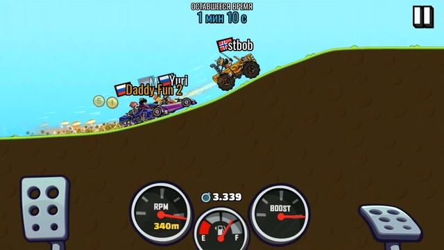 Классические гонки для ПРОФИ в Hill Climb Racing 2 прохождение игры гонки Хилл Климб Рейсинг 2 смотреть онлайн