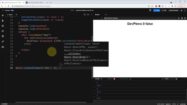 A forma mais rápida e fácil de verificar a renderização de um componente em ReactJS смотреть онлайн