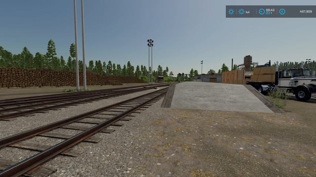 Transporting WOOD PRODCUTS with a TRAIN | Silverrun Forest | FS22 Platinum Edition | Episode 31 смотреть онлайн