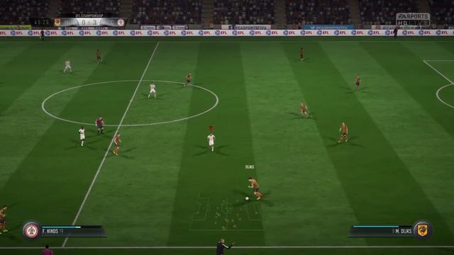 FIFA 18 Халл Сити - Аккрингтон (9 тур Чемпионата Англии в Чемпионшипе) смотреть онлайн
