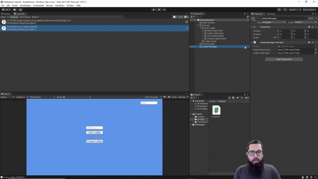 Criando um Lobby Multiplayer Básico na Unity: um tutorial passo a passo смотреть онлайн
