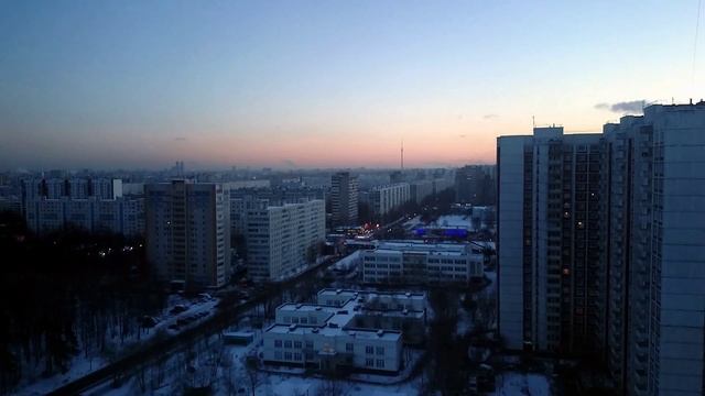 Timelapse съемка Алтуфьево смотреть онлайн