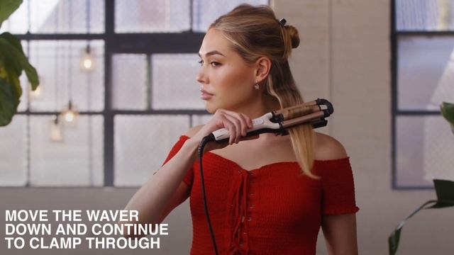 Remington Adjustable Waver - Full tutorial with AJ Clementine смотреть онлайн