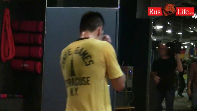 Felix Sturm Vs. Robert Stieglitz Pressetraining