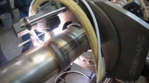 Орбитальная сварка с использованием сварочной головки открытого типа ORBIMAC