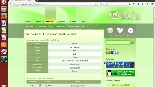 Linux Mint: скачиваем образ с официального сайта. смотреть онлайн
