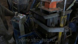 Изготовление арболитовых блоков на установке «Кондор»