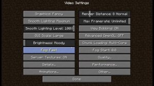 как уменьшить размер шрифта в Minecraft