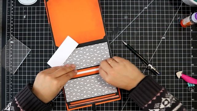 Tutorial Scrapbooking: Mini álbum Halloween "Trick or Treat" (2/2 Decoración) смотреть онлайн