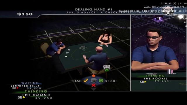 World Series Poker 2008 - Battle for the Bracelets - Aethersx2 Android PS2 Emulator SD888 Realme GT смотреть онлайн