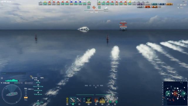 World Of Warships (Halland) 0.10.1.0 - Random Battle (gg) смотреть онлайн