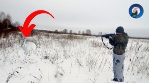 ДЕДУШКА ЭКОНОМИТ ПАТРОНЫ * КОЛЛЕКТИВНАЯ ОХОТА НА ЗАЙЦА БЕЛЯКА