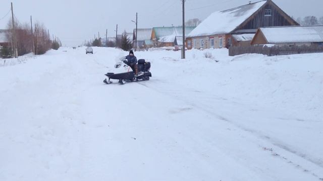 Stels росомаха 800G. Открытие сезона 2015-2016