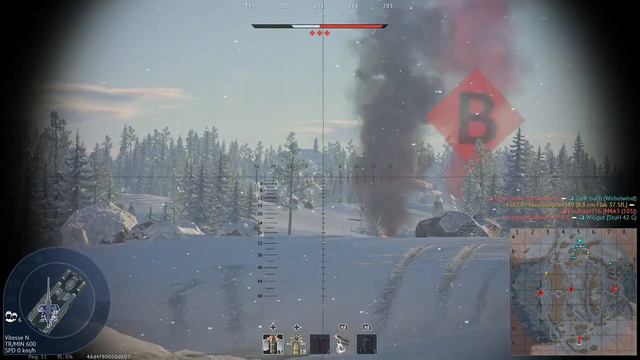 Kill with 8,8 cm Flak 37 Sfl. [War Thunder] смотреть онлайн