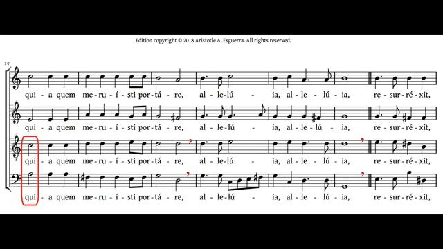 Tenor/Bass practice: Regina Caeli (Antonio Lotti) transposed down to B-flat смотреть онлайн