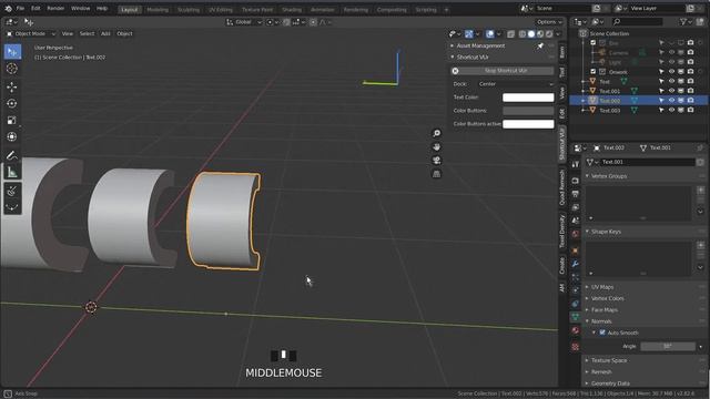 Extrude along normals and correct the face orientation смотреть онлайн