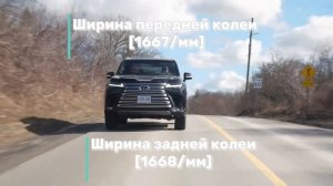 Технические характеристики Lexus LX-600 VIP