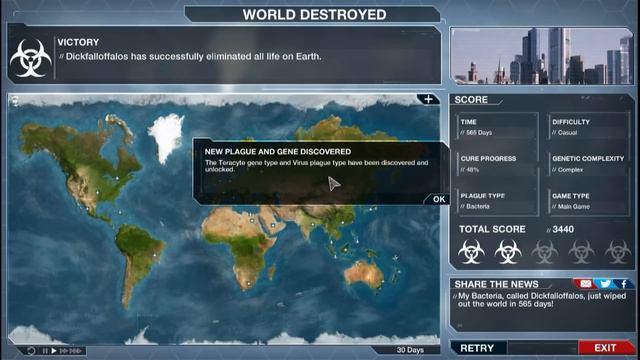 Plague Inc: Evolved Alpha. Steam early access, Full casual bacteria gameplay Part 3 смотреть онлайн