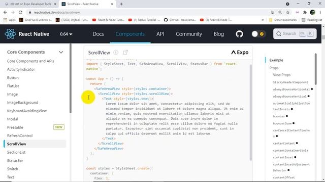 ReactNative101 Part23 MultiplePost And ScrollView Test + 101 смотреть онлайн