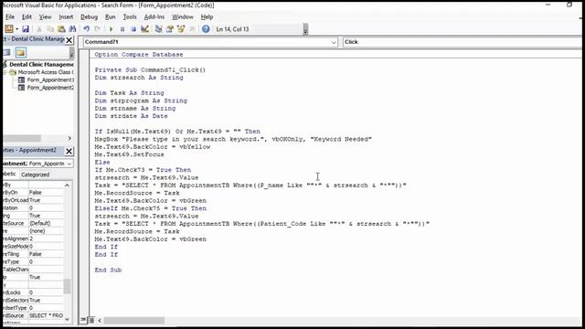 Microsoft Access 2016 VBA Programming How to Create Search Form смотреть онлайн