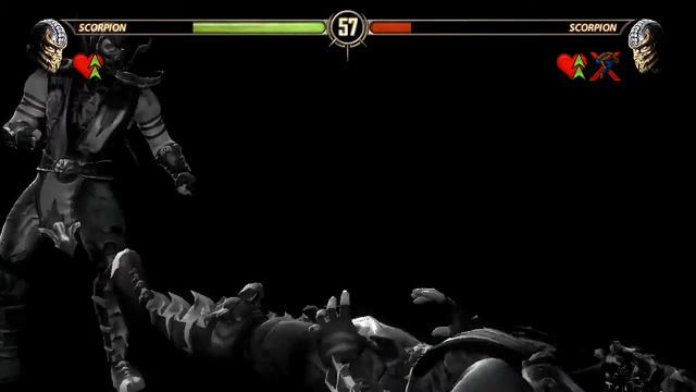 X-ray Скорпиона Mortal Kombat 9 смотреть онлайн