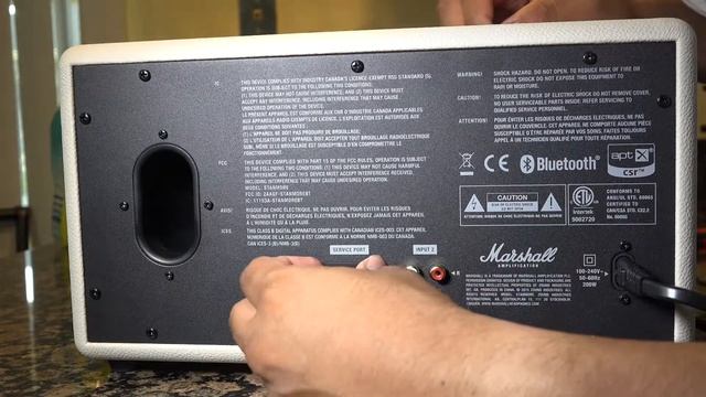 Marshall Stanmore Bluetooth Speaker (English) смотреть онлайн