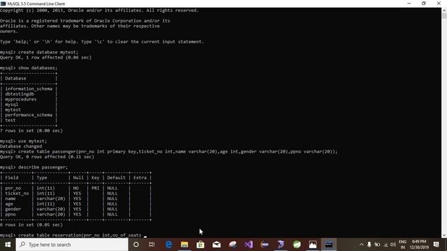 creating multiple tables by using mysql db смотреть онлайн