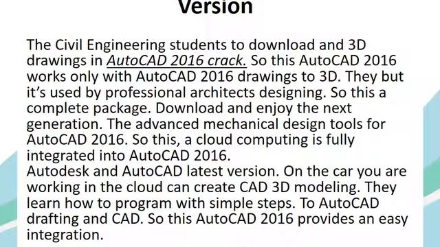How to install AutoCAD 2016 into PC смотреть онлайн