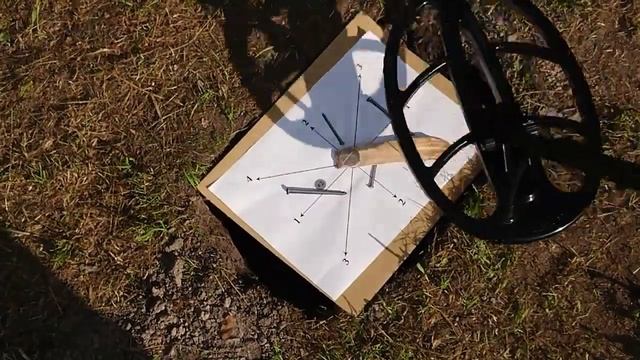 Nail Board Test for Rex Vega Pi metal detector или необычный тест импульсного металлоискателя! смотреть онлайн