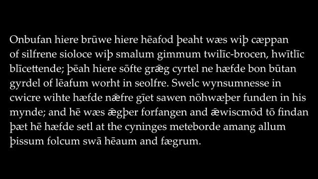 Evolution Of English