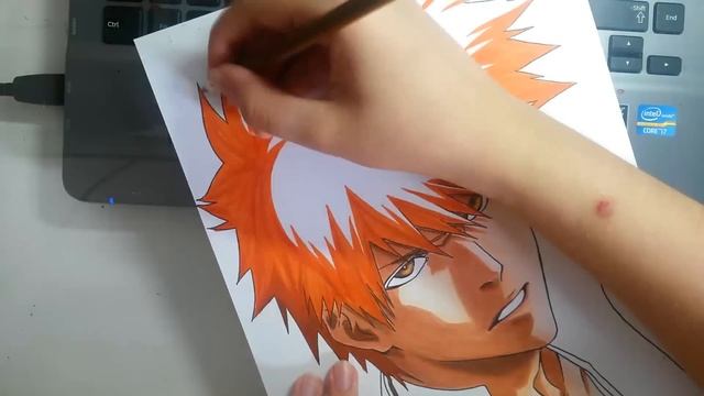 Speed Drawing - Kurosaki Ichigo смотреть онлайн