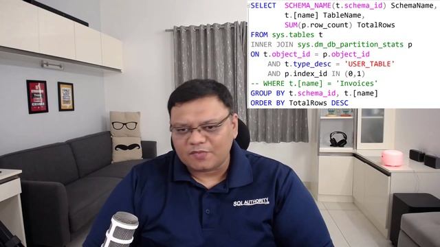 Fastest Way to Retrieve Rowcount for a Table - SQL in Sixty Seconds 096 смотреть онлайн