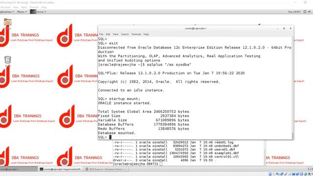 Recovery from the LOSS of REDO log files смотреть онлайн