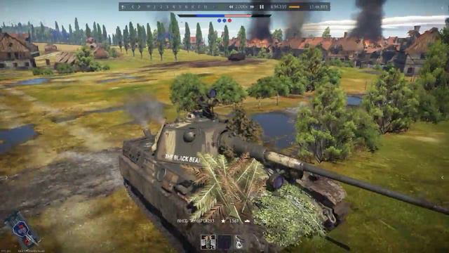 War Thunder 4/20 Panther2 11kill смотреть онлайн