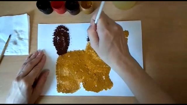 рисование Пушистый котенок смотреть онлайн