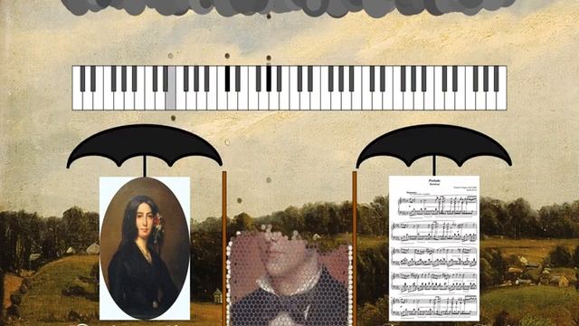 Animation of Chopin's Raindrop Prelude смотреть онлайн