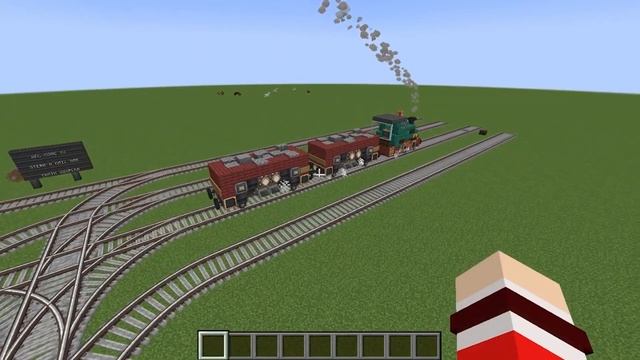 Create Steam 'n Rails Train Coupler use | Create Mod Train Minecraft смотреть онлайн