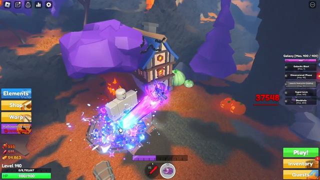 Roblox | Elemental Dungeons: REWORKED GALAXY ALL ABILITIES SHOWCASE смотреть онлайн