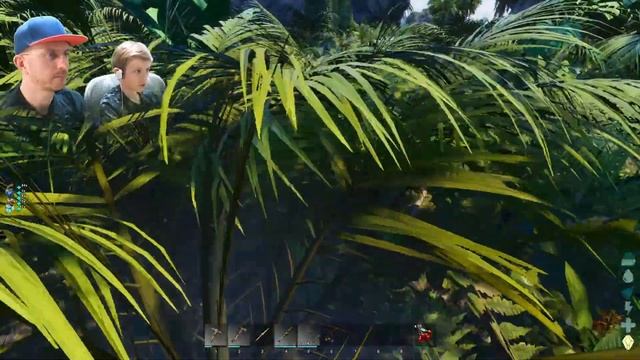 Динозавры в игре ARK Ascended - Приручили ПАРАЗАУРОЛОФА и построили дом! ARK Ascended Выживание #1