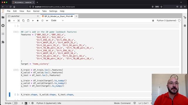 Baseball Prediction using Machine Learning - Add Starting Pitching to Model смотреть онлайн